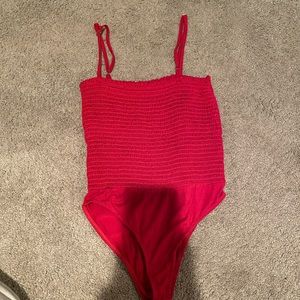 UO Red Bodysuit